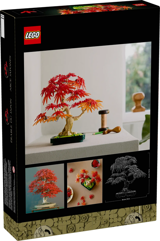 LEGO Botanicals 10348 Japanese Red Maple Bonsai Tree